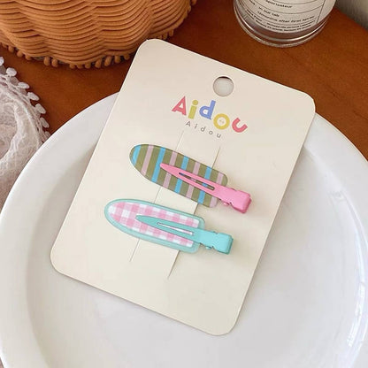 Jelly Color No-Crease Hair Clip - Cute Makeup Pin_CWAHA1373: BLUEPINK / (OS) 3