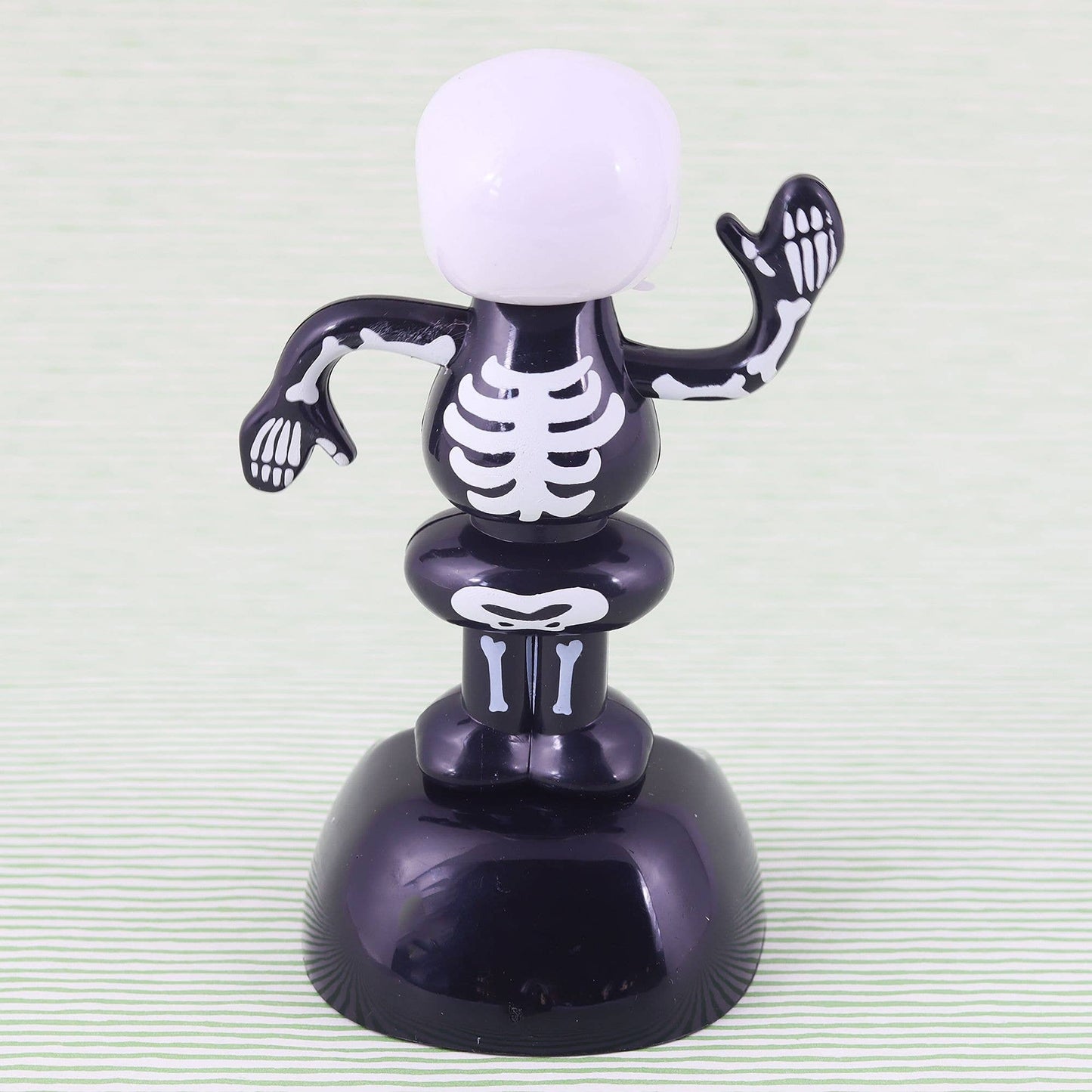 Solar Bobble Figure Skeleton 2 Black