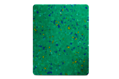 Recycled Plastic Cutting Board Medium Green Confetti