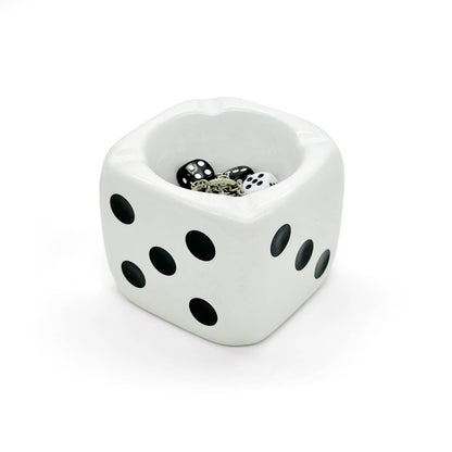 Dice Trinket Holder – Fun Ashtray or Catchall Dish