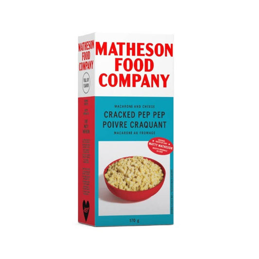 Matheson Food Company Macaroni and Cheese: CRACKED PEP PEP