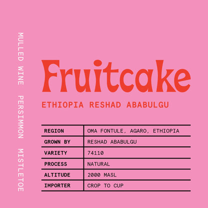 Touchy Coffee - Fruitcake