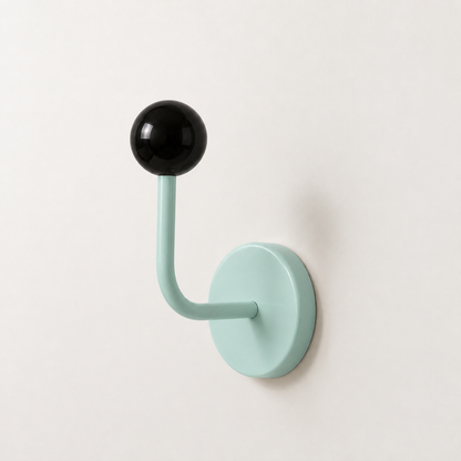 Color Block Magnetic Hook for Bags, Clothes and Hats: Blue and Pink