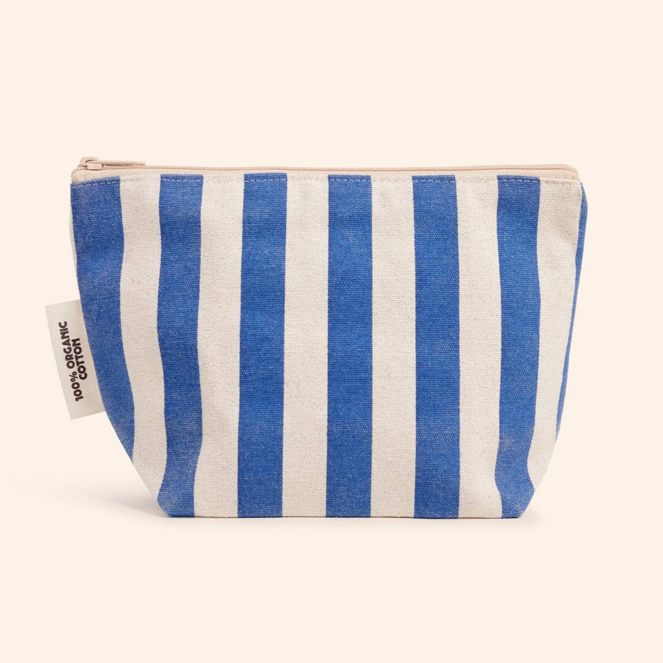 Organic Cotton Zipper Bags: Green