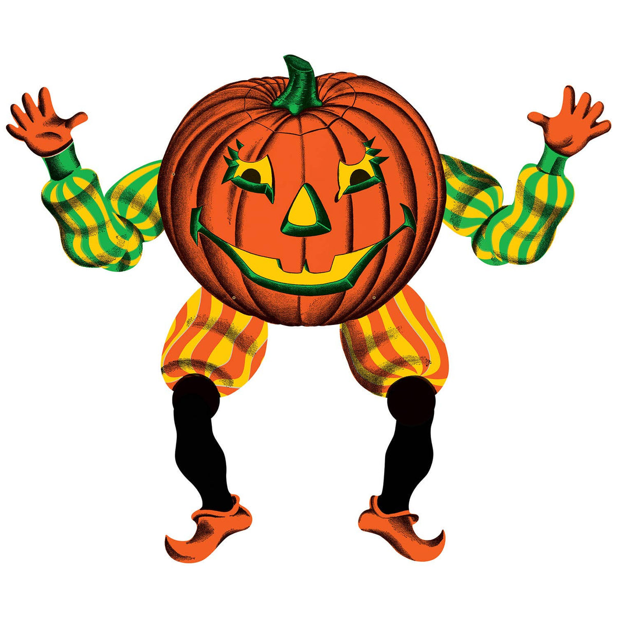 Vintage Halloween Jointed Goblin 30"