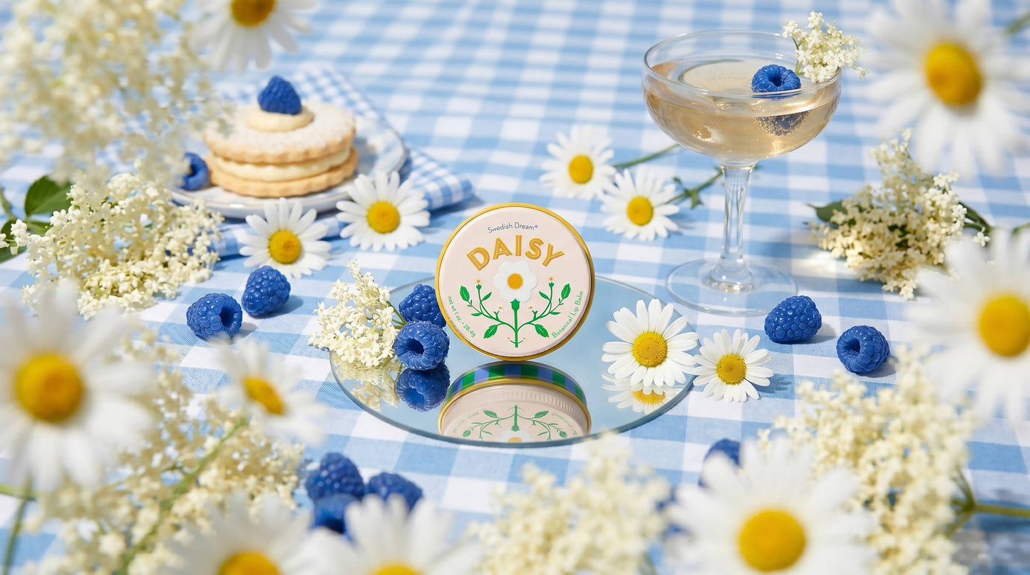 Skandi Blooms Daisy Botanical Lip Balm