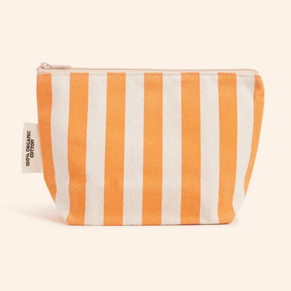 Organic Cotton Zipper Bags: Pink
