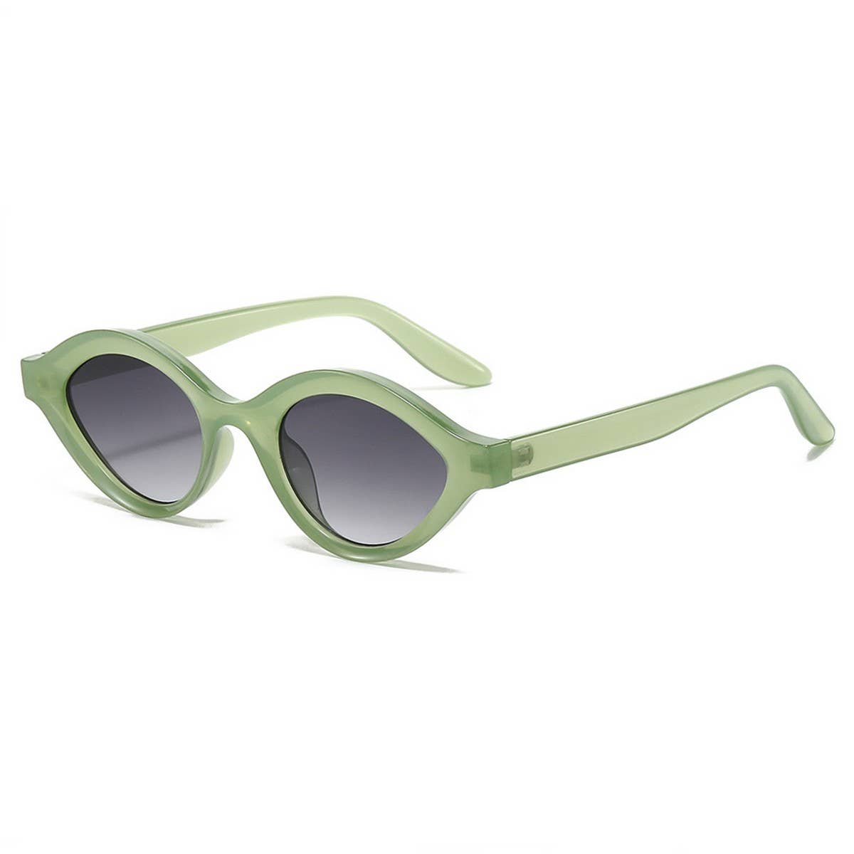 2024 NEW FASHION SMALL OVAL FRAME SUNGLASSES_CWASG0528: Green / (OS) 2