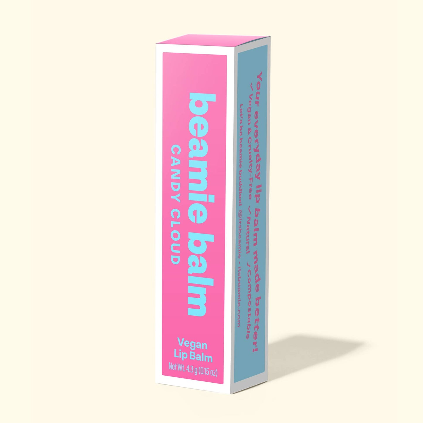 Vegan Lip Balm, Candy Cloud